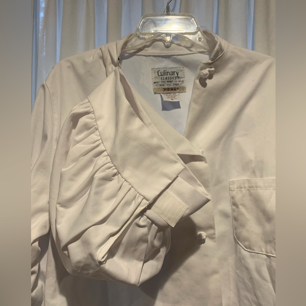 Chef hat and top (m) new